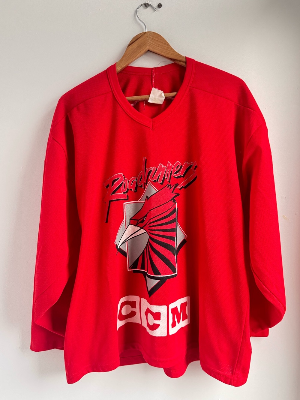 Rare Montreal Roadrunners RHI CCM Hockey Jersey Vintage 1990s Roller Size XL